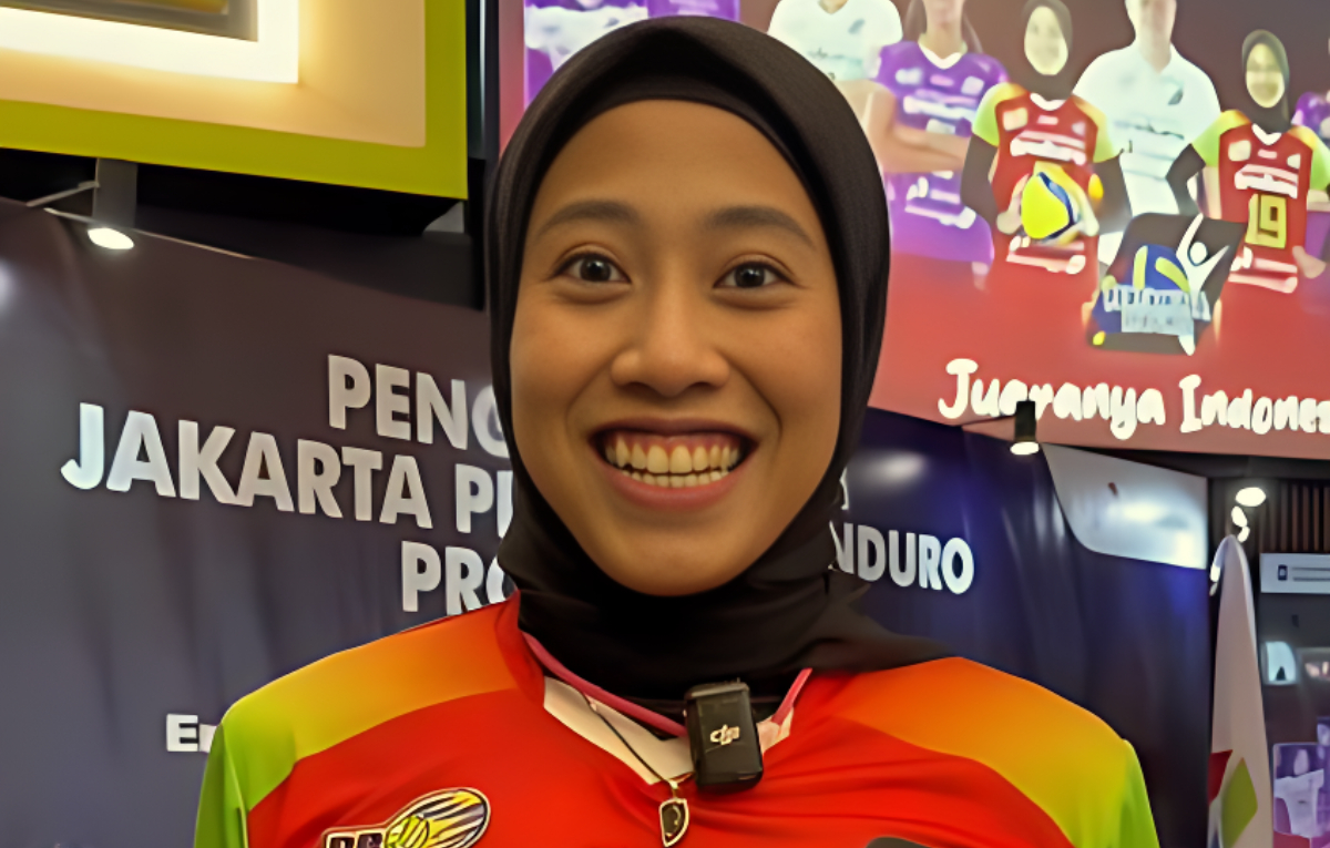 Megawati Hangestri Pertiwi&nbsp;bersama Jakarta Pertamina Enduro.