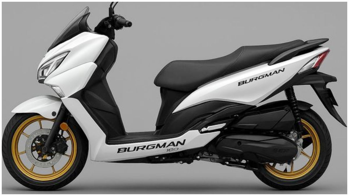 Tampilan Suzuki Burgman 150