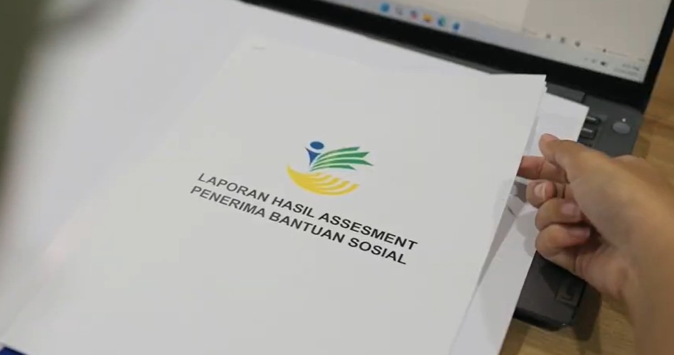 Ilustrasi hasil investigasi KPM yang menggunakan dana bansos