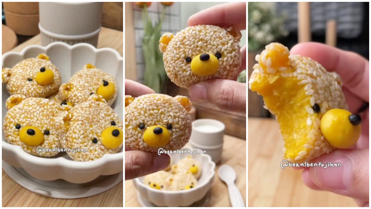 Pumpkin Ball camilan enak dari Labu Kuning.