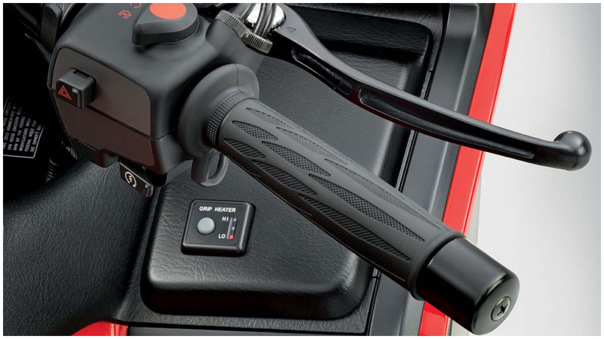 Ilustrasi handgrip motor yang kerap tiba-tiba longgar.