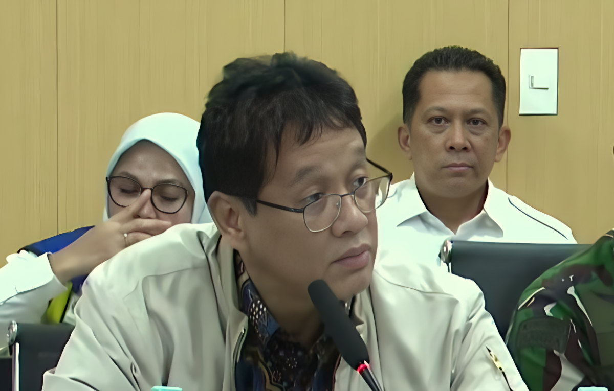 Menteri Keuangan (Menkeu), Purbaya Yudhi Sadewa memberikan keterangan di DPR.
