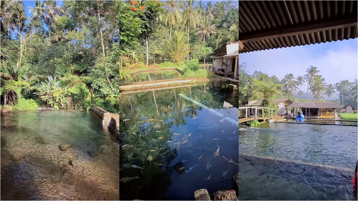 Wisata Mata Air Cimincul di Subang