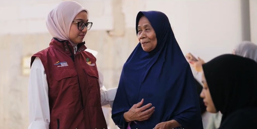Ilustrasi KPM menerima pencairan bansos BPNT tahap keempat susulan