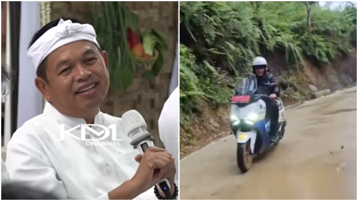 Gubernur Jawa Barat Dedi Mulyadi mengapresiasi Bupati Bogor Rudy Susmanto yang kerap keliling menggunakan sepeda motor mengecek infrastruktur di Kabupaten Bogor.&nbsp;