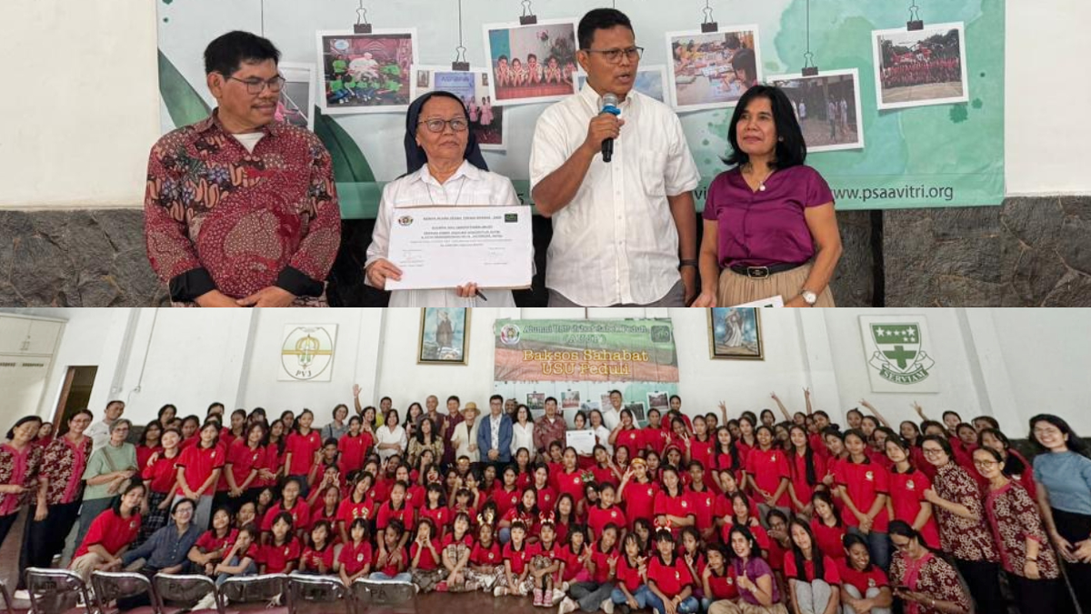 Alumni USU Jabodetabek Peduli (AUJP) melakukan bakti sosial dengan mengunjungi Panti&nbsp;Asuhan Vincentius Putri di Jatinegara, Jakarta Timur.