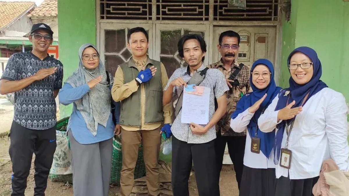 Ilustrasi penyaluran bansos Rp600 ribu