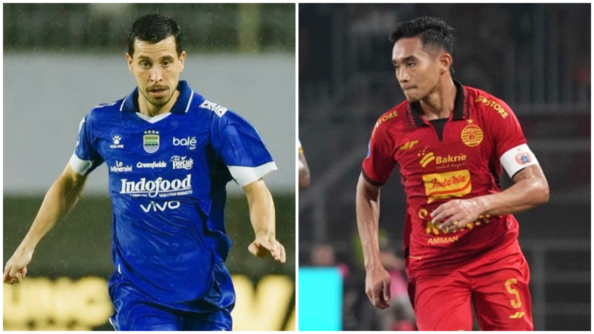 Thom Haye dari Persib Bandung dan Rizki Ridho dari Persija Jakarta.