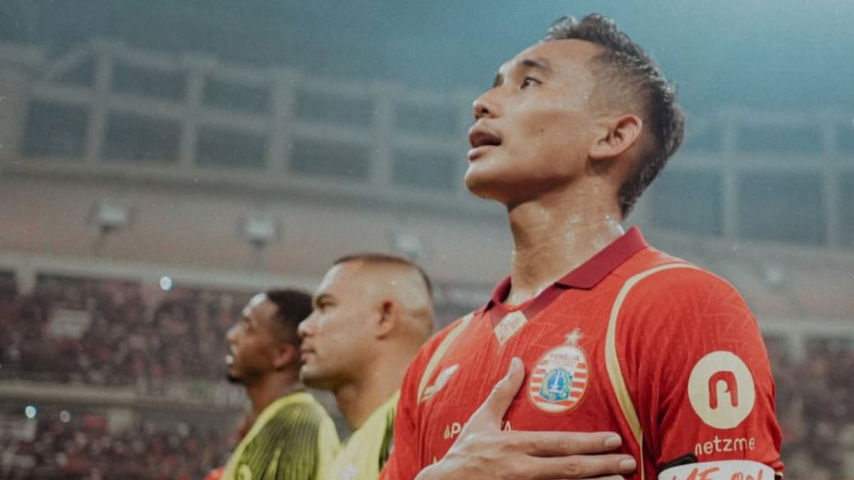 Rizky Ridho, pemain belakang sekaligus kapten Persija Jakarta