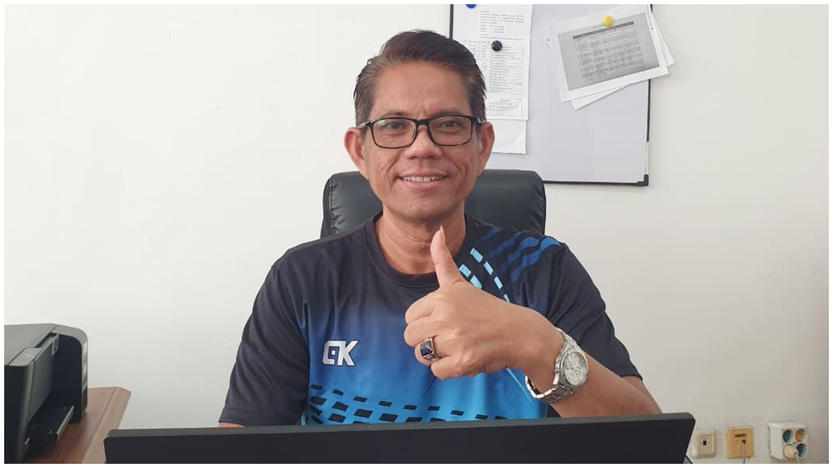 Kepala BPS Kabupaten Bogor, Daryanto saat menyampaikan keterangan soal kunjungan wisatawan nusantara.