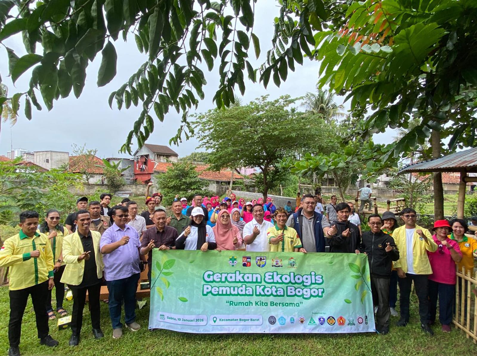 Pemuda Katolik Kota Bogor meluncurkan Gerakan Ekologis Pemuda Kota Bogor.