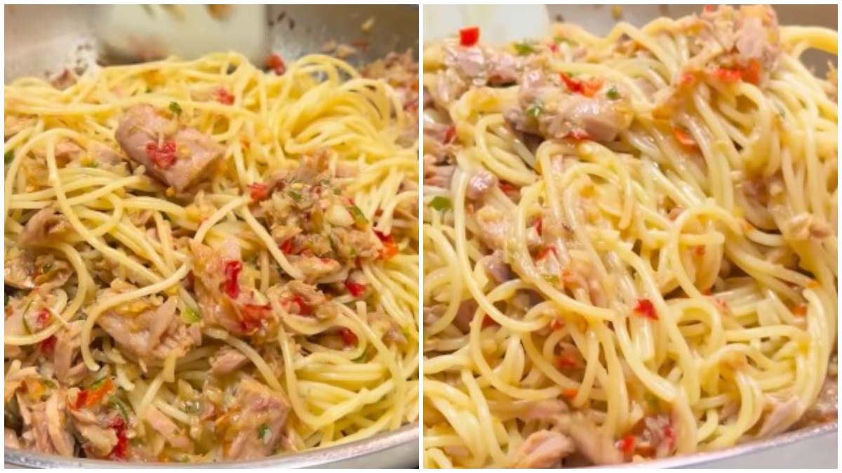 Spaghetti Tuna Cabe Rawit ala Indonesia dari Instagram @putrihabibie