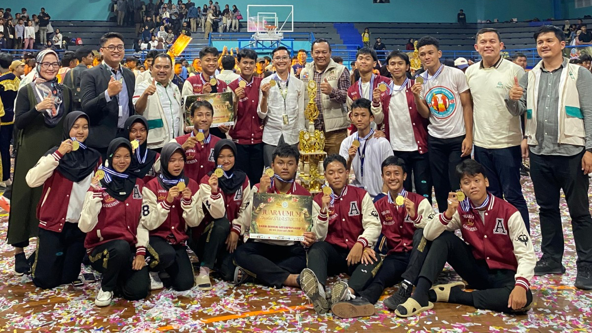 SMK Amaliah 1 dan 2 Ciawi juara di LKBB Bogor Championship