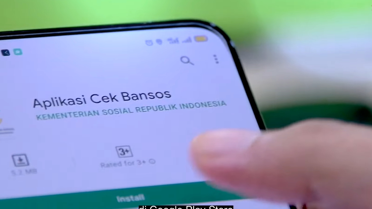 Aplikasi Cek Bansos