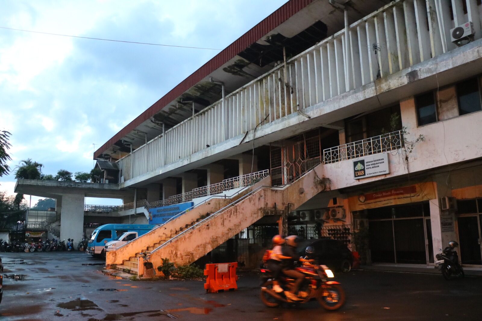 Kondisi terkini Gedung Kemuning Gading, Kota Bogor.