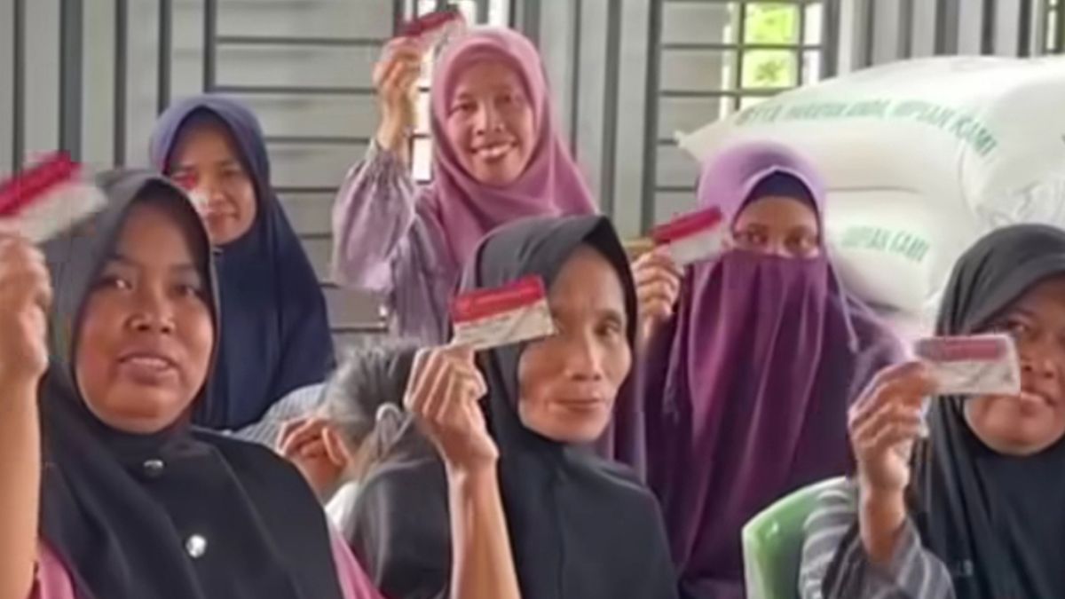 Ilustrasi KPM bansos BPNT susulan