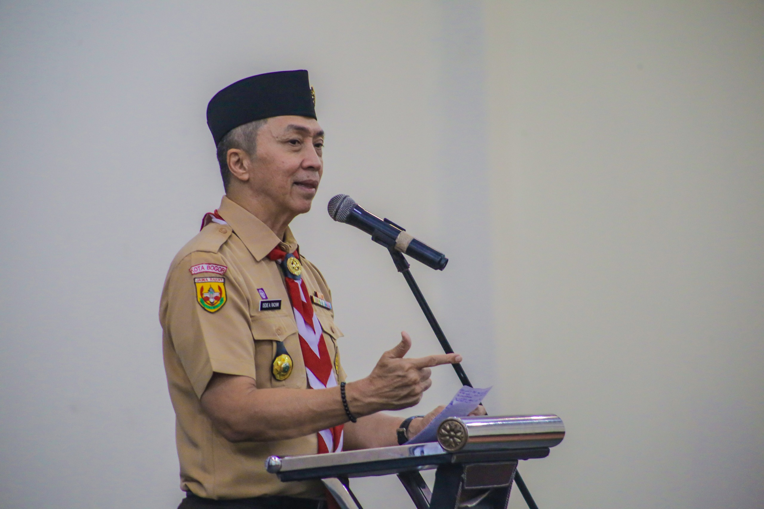 Wali Kota Bogor, Dedie A. Rachim.