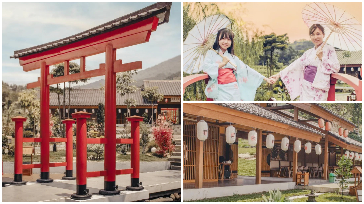 Suasana Aki Koe-En di kawasan Cijeruk, Bogor yang hangat dan Indah seperti di Jepang.