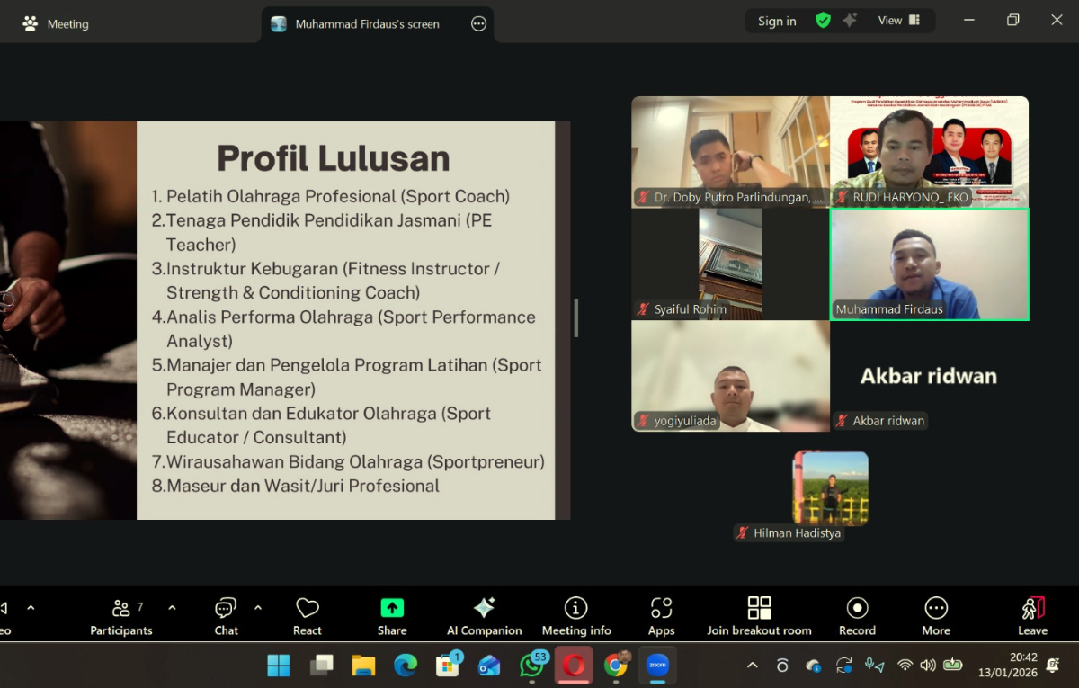 Prodi PKO Umbara&nbsp;menggelar kegiatan academic sharing.