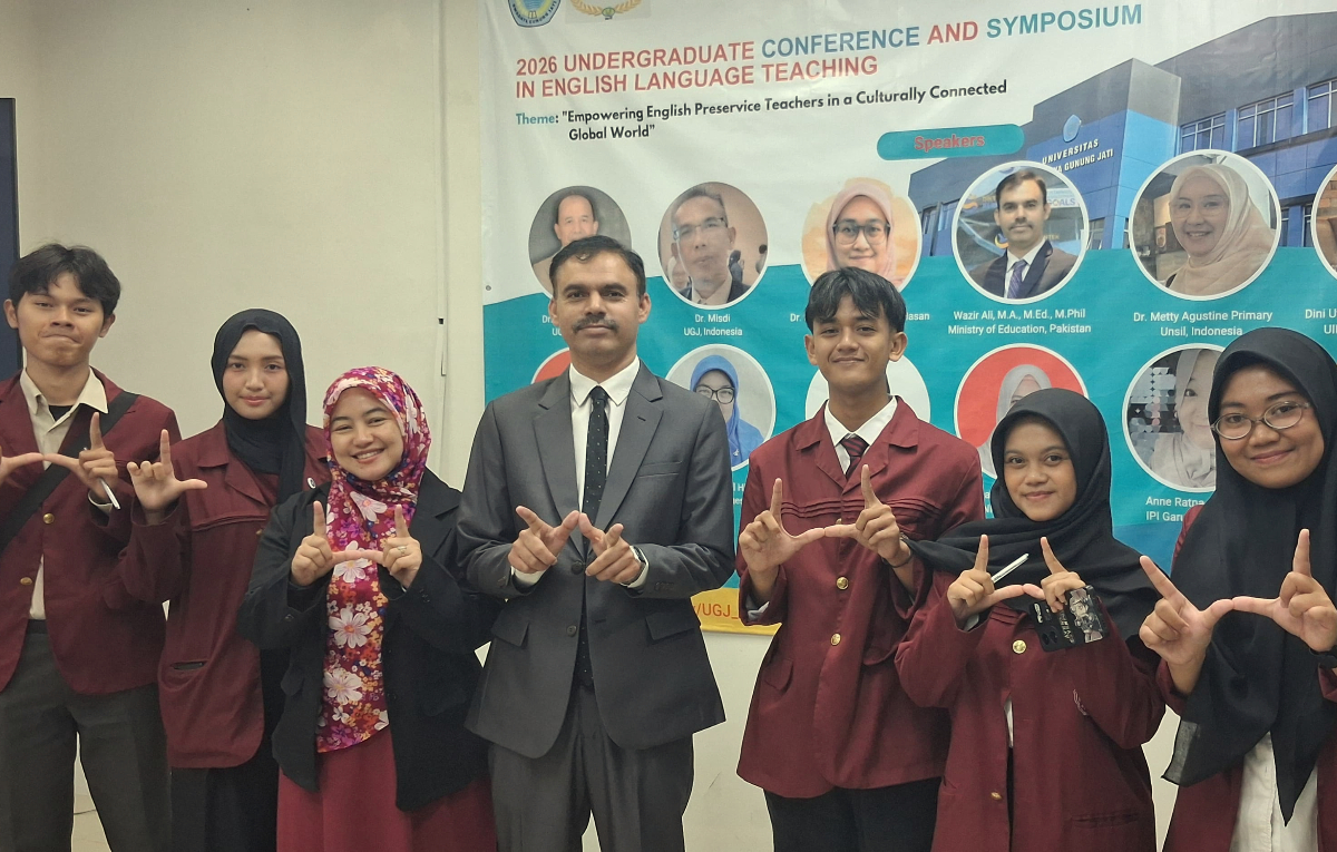 Prodi&nbsp;Pendidikan Bahasa Inggris FKIP UMBARA turut berpartisipasi di UCSET.