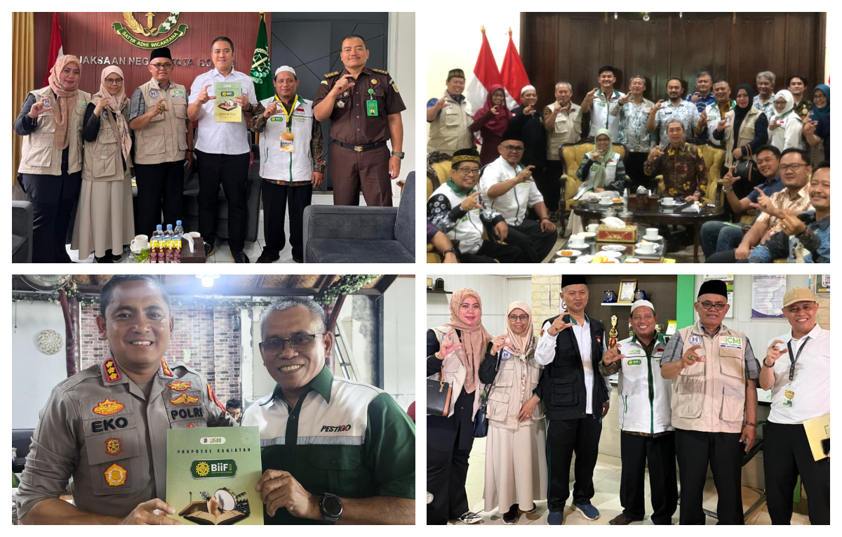 Kunjungan panitia Bogor ICMI Islamic Festival (BIIFEST) ke sejumlah stakeholder.