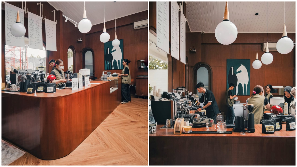 Suasana HAFA Coffee and House di Tanah Sareal Kota Bogor.