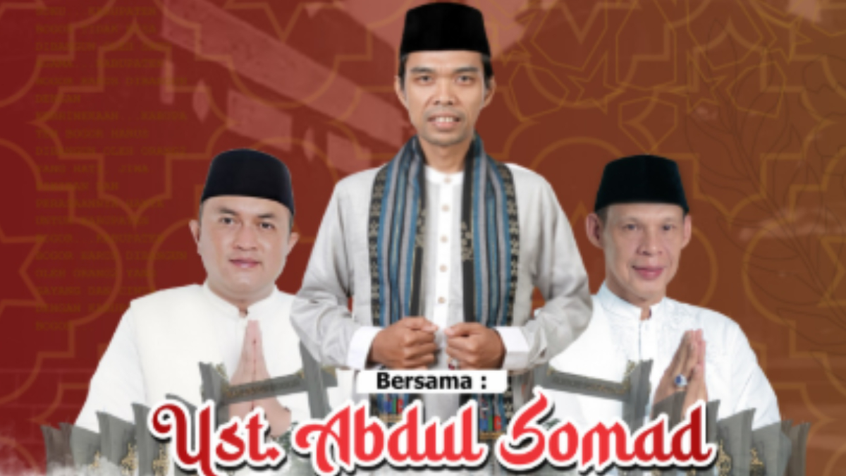 Ustadz Abdul Somad akan hadir di Masjid Raya Nurul Wathon Pakansari Cibinong, Kabupaten Bogor.