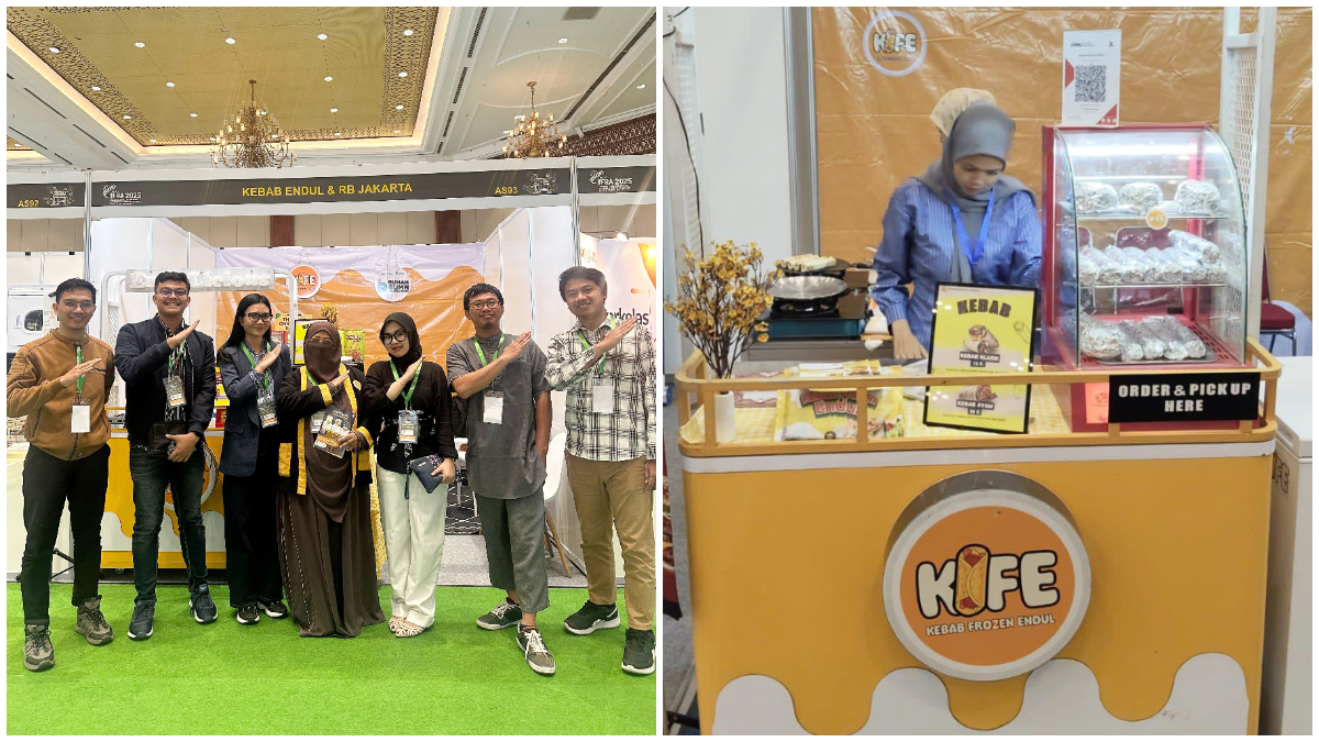 Kebab Endul berhasil berkembang berkat dukungan LinkUMKM BRI.