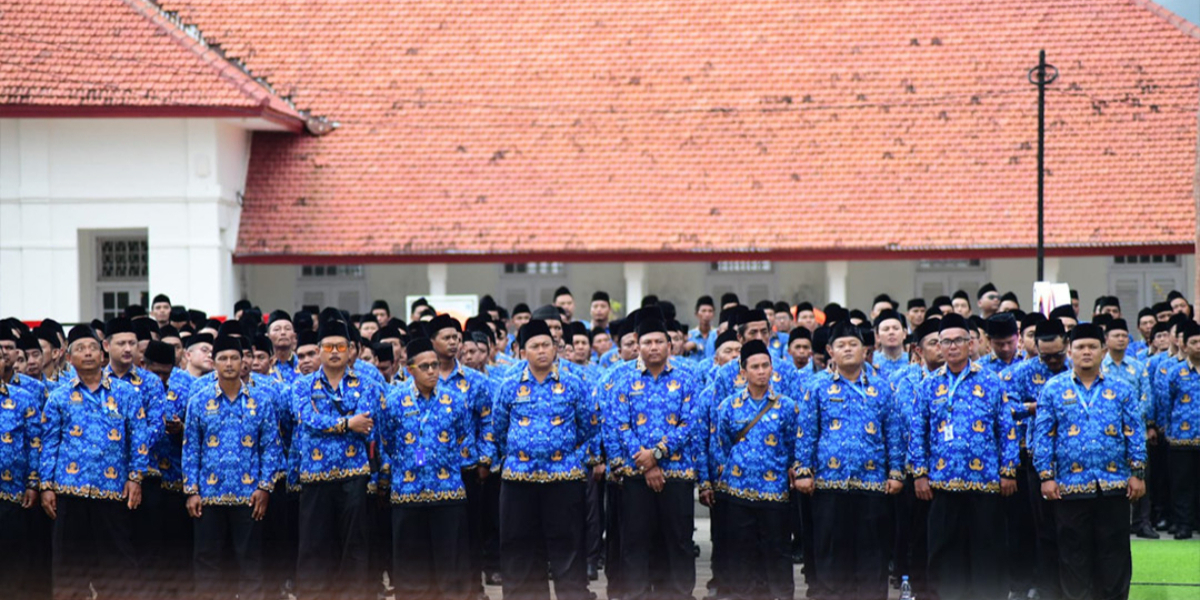Pelantikan 4.733 PPPK paruh waktu di Kabupaten Indramayu
