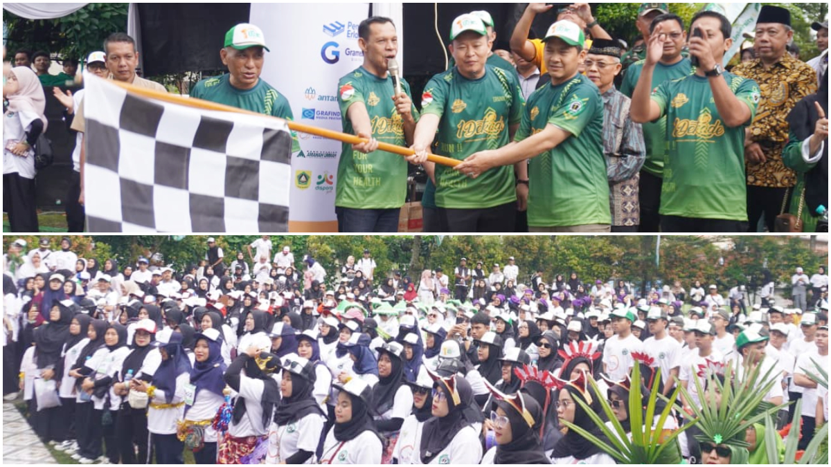 Puncak kegiatan Harlah ke-10 IUQI Bogor dihadiri Wakil Bupati Bogor Ade Ruhandi.