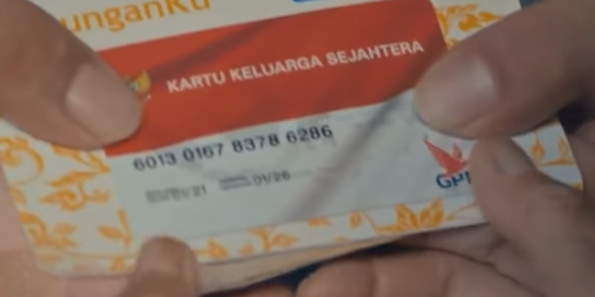 Ilustrasi KKS bansos yang berhasil burekol