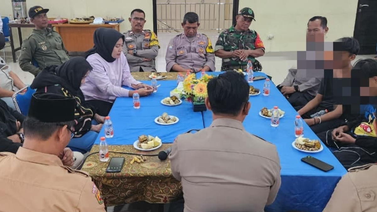 Mediasi kasus pencurian ayam di Tapos, Cimanggis, Kota Depok.