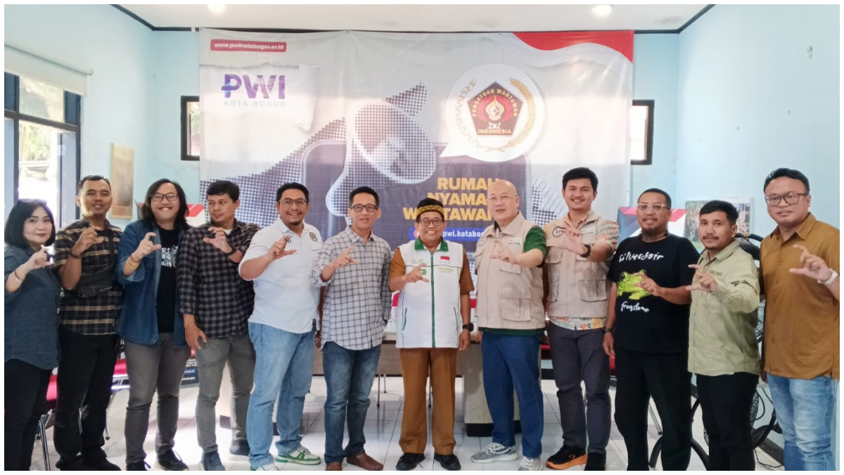 Panitia BIIFEST 2026 melakukan silaturahmi dengan pengurus PWI Kota Bogor.