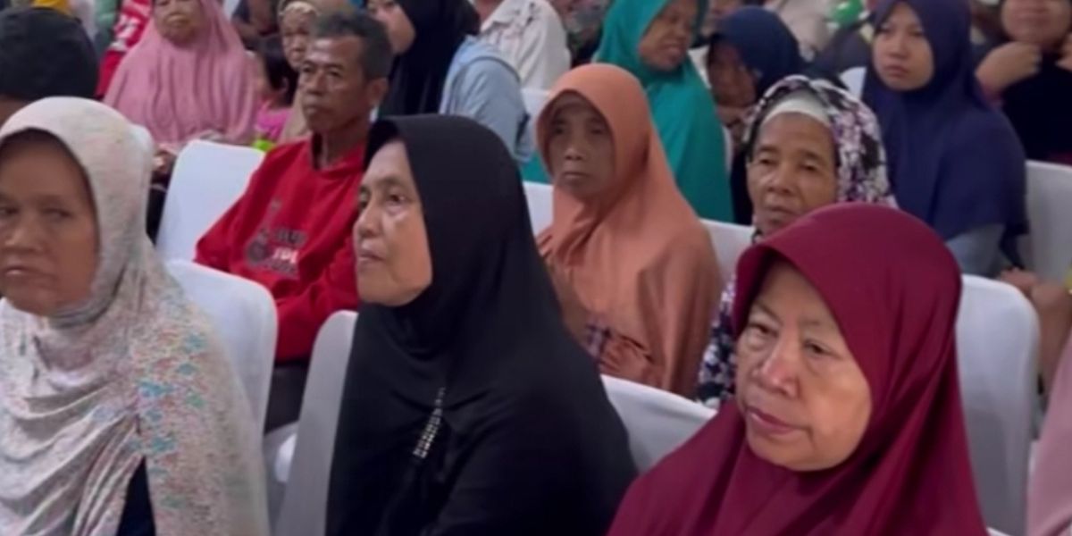 Ilustrasi KPM bantuan sosial (bansos) PKh dan BPNT.