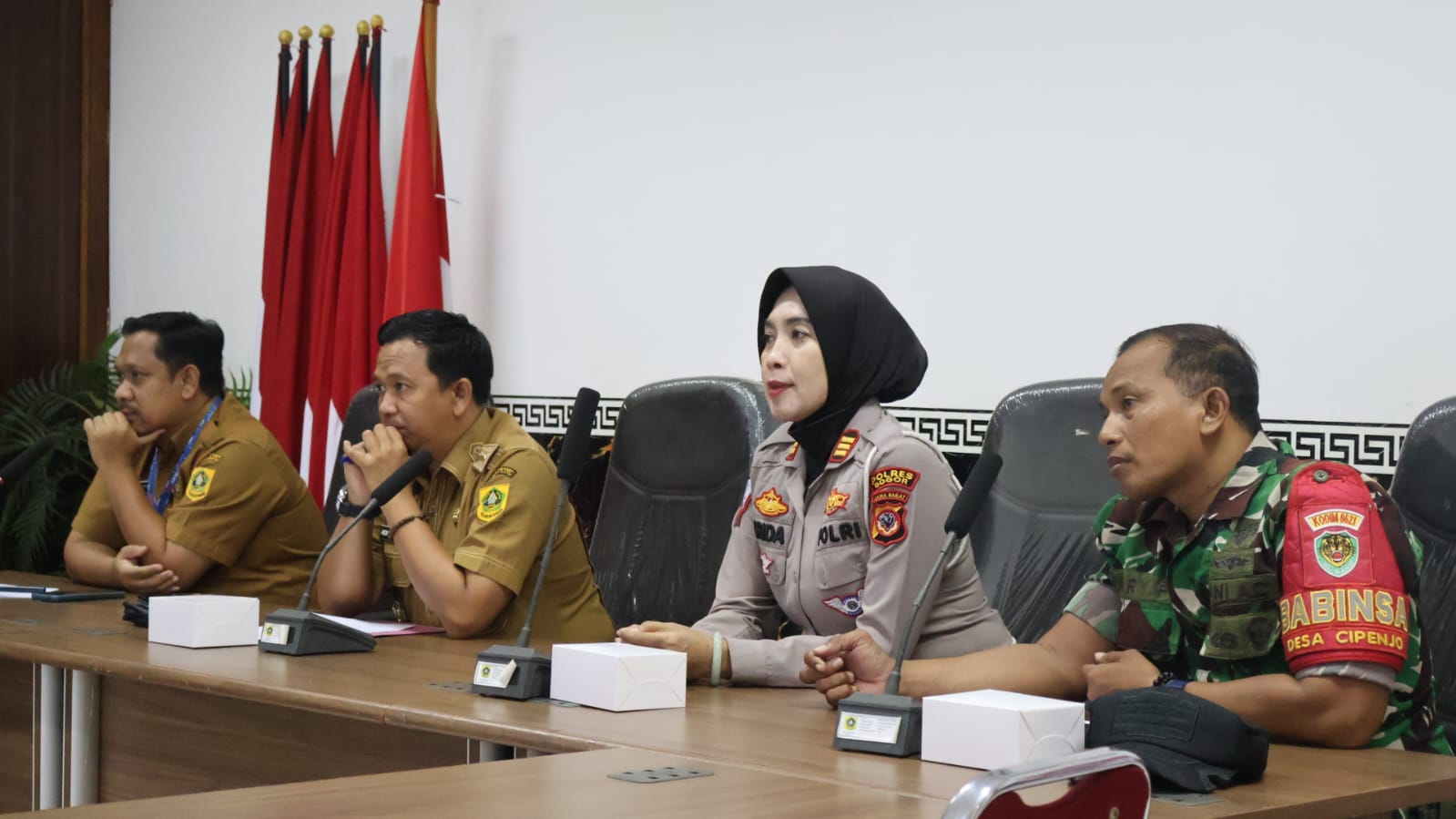 Rapat persiapan Cileungsi Bubble Fun Run di Kecamatan Cileungsi, Kabupaten Bogor, Senin 19 Januari 2026.