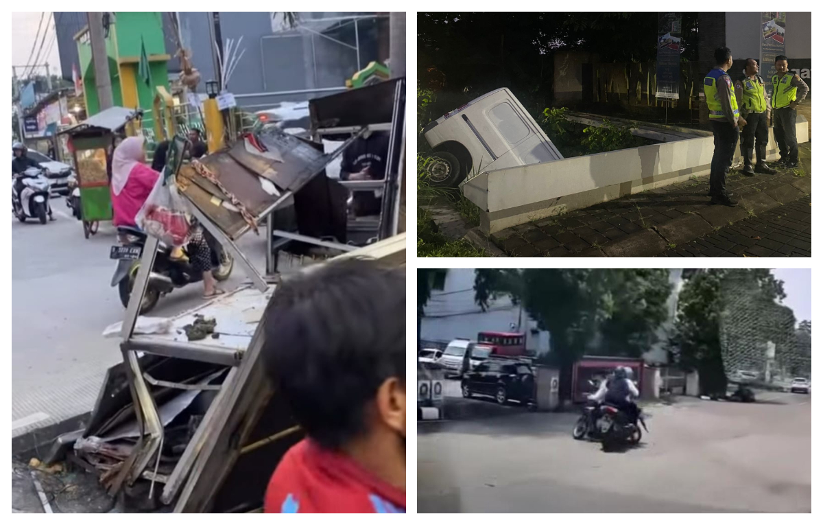 Kasus kecelakaan lalulintas di Kota Depok, Selasa 20 Januari 2026.