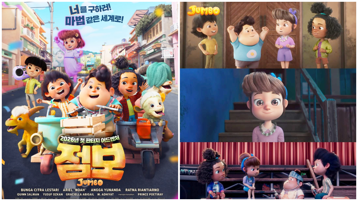 Poster Film JUMBO yang siap tayang di Bioskop Korea Selatan.