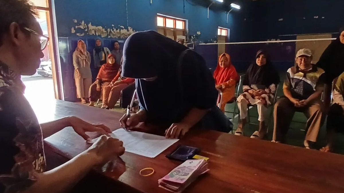 Ilustrasi pencairan saldo bansos Rp1,2 juta