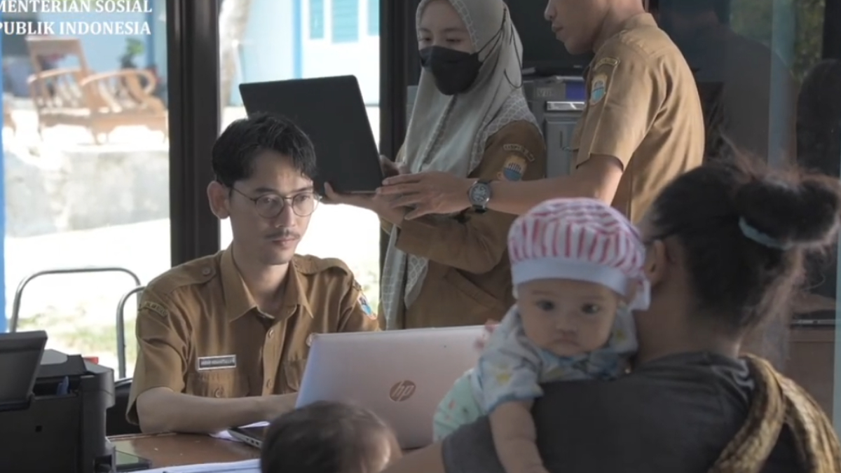 Ilustrasi pendataan KPM