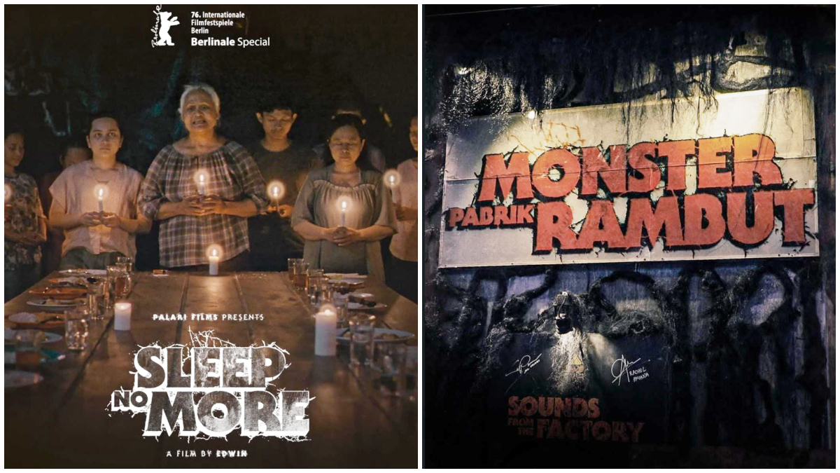 Poster film Sleep No More atau Monster Pabrik Rambut yang akan diputar di Berlinale 2026.
