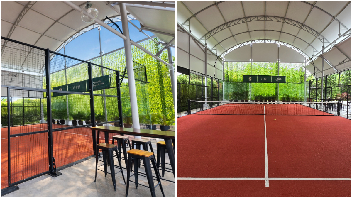 Suasana Verde Padel di The Alana Hotel&nbsp;and Conference Sentul City&nbsp;Bogor.