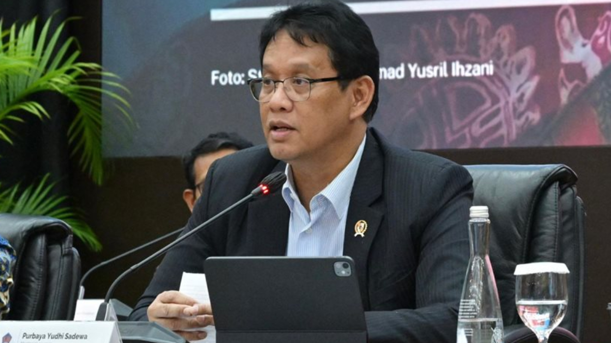 Menteri Keuangan Purbaya Yudhi Sadewa saat hadir dalam sebuah acara beberapa waktu lalu.