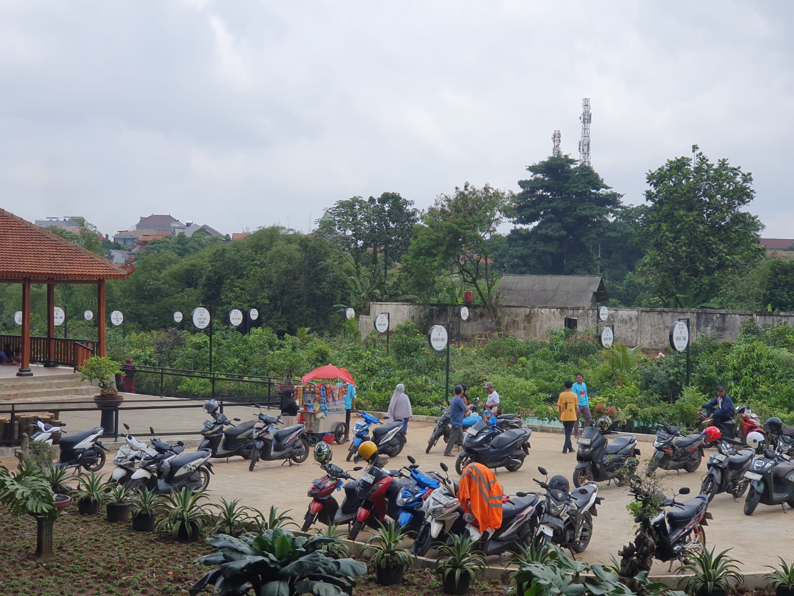 Pasar Petani Garuda Kabupaten Bogor mulai beroperasi.