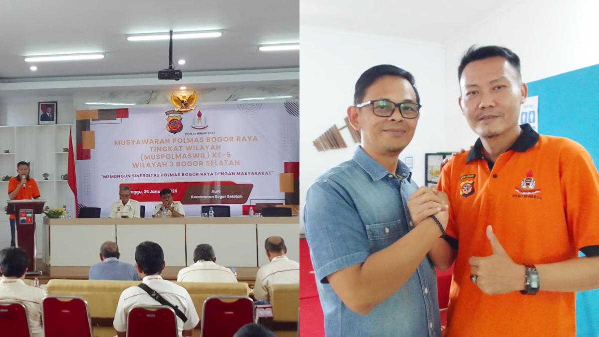 Musyawarah mufakat penetapan Ketua Polmas Bogor Raya Wilayah 3 Bogor Selatan.