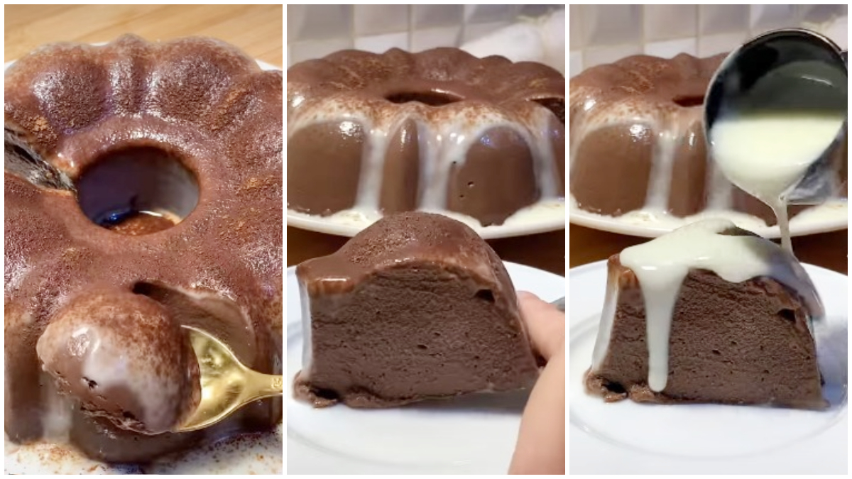 Tampilan&nbsp;Puding Brownies Lumer dari akun&nbsp;akun Instagram @jevoodz