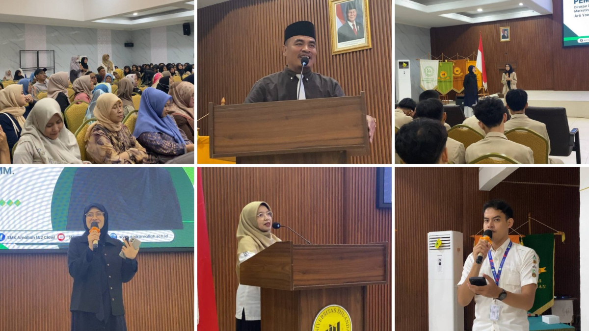 Pembekalan SNPMB di SMK Amaliah 1 dan 2 Ciawi Bogor.