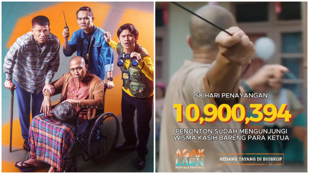 Poster Film Agak Laen 2 dan cuplikan trailer serta jumlah penonton Agak Laen 2.