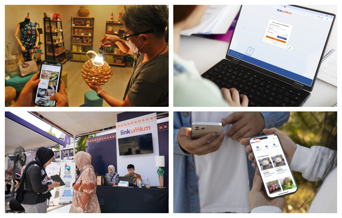 LinkUMKM telah menjembatani pelaku UMKM di seluruh Indonesia untuk mendapatkan pelatihan usaha berbasis digital.