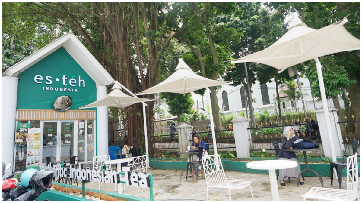 Salah satu coffee shop sekitar Balai Kota Bogor.