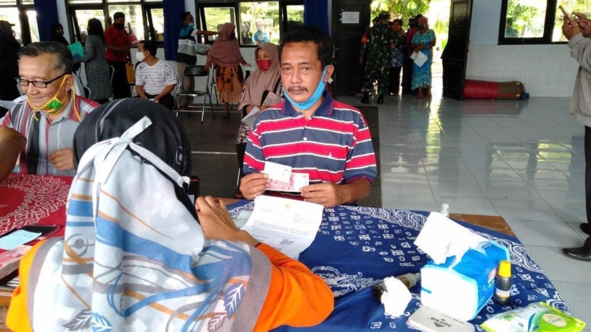 Ilustrasi Penyaluran Bansos